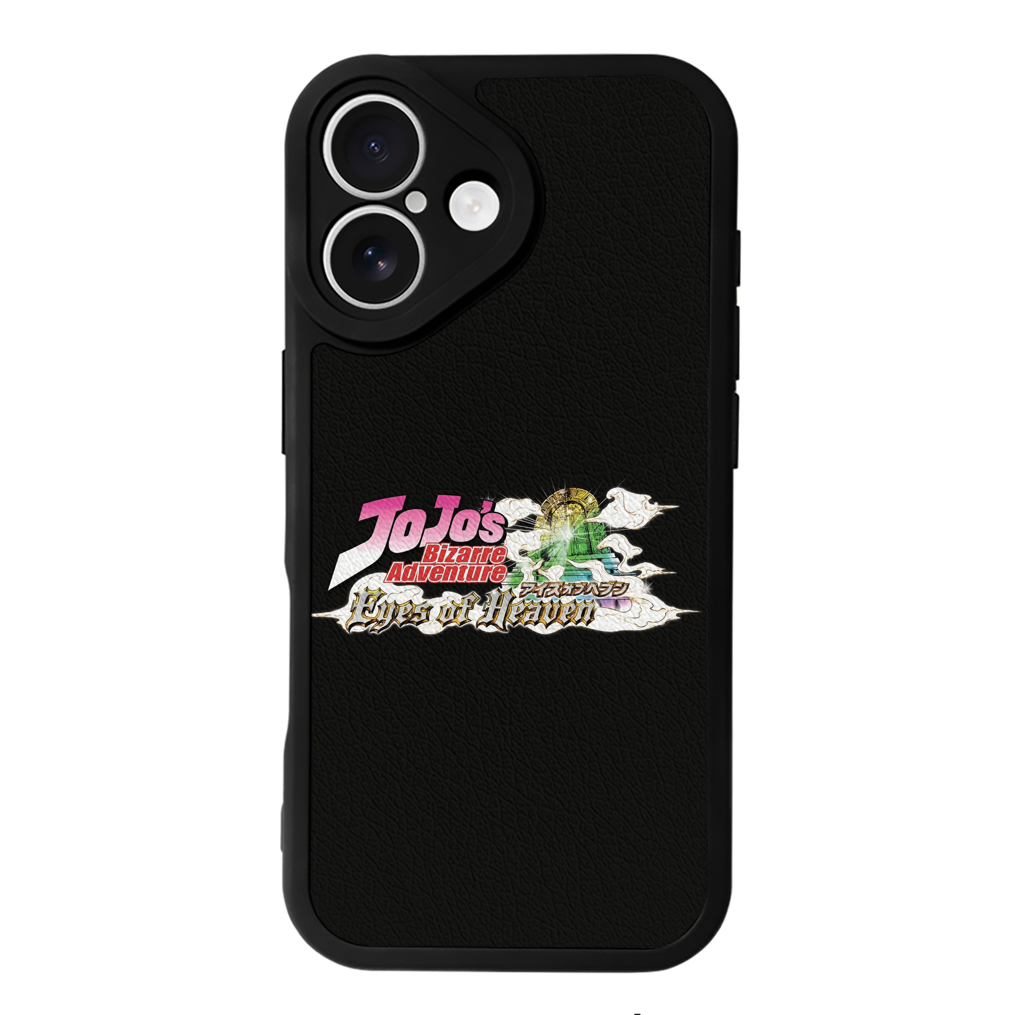 （画像用） ジョジョの奇妙な冒険 JoJo's Bizarre Adventure 【iPhone 16シリーズ対応】シリコンスマホケース（レザー調） 材質：シリコン